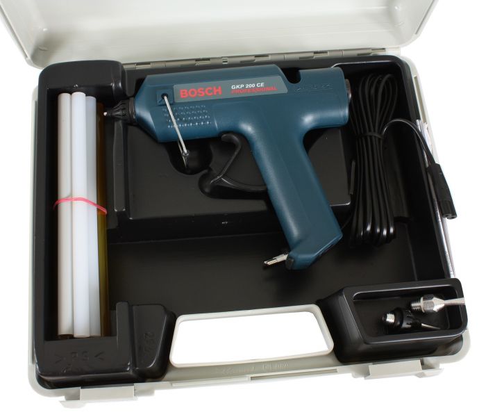 Пістолет клейовий Bosch Professional GKP 200 CE 500Вт стрижні 11мм 0.4кг подача 30г/хв