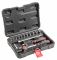 Набір інструментів Top Tools, набір торцевих головок 1/4", 15шт