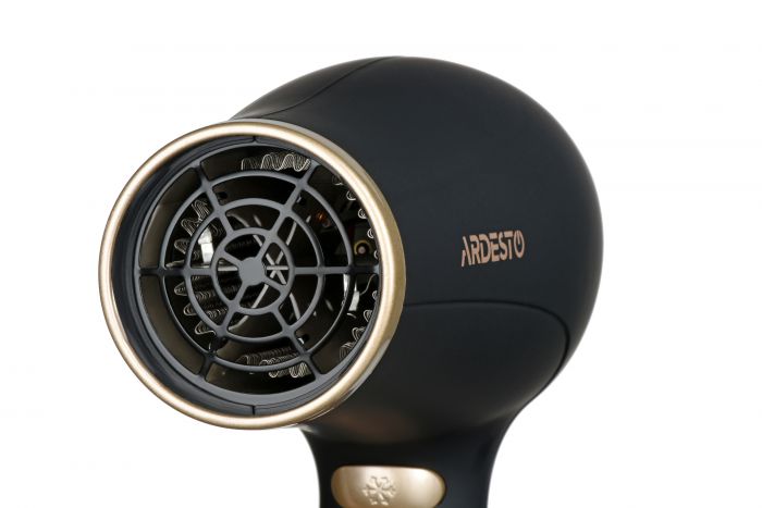 Фен Ardesto  Gemini HD-522, 1800-2200Вт, 2 швидкості, 3 темпер. режими , функція Cool Shot, чорний