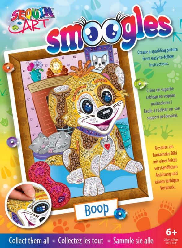 Набір для творчості Sequin Art Smoogles Щеня 25*34см