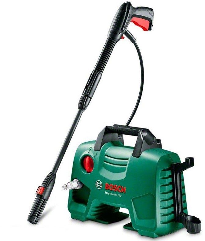 Мінімийка високого тиску Bosch EasyAquatak 120, 1500Вт, 120бар, 350л/год, шланг 5м, 4кг