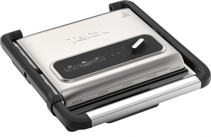 Гриль Tefal прижимний Inicio 2000Вт, темп. режимів-3, метал