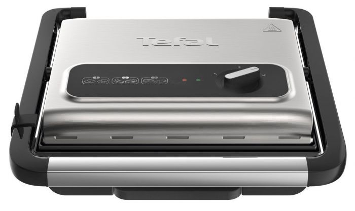 Гриль Tefal прижимний Inicio 2000Вт, темп. режимів-3, метал