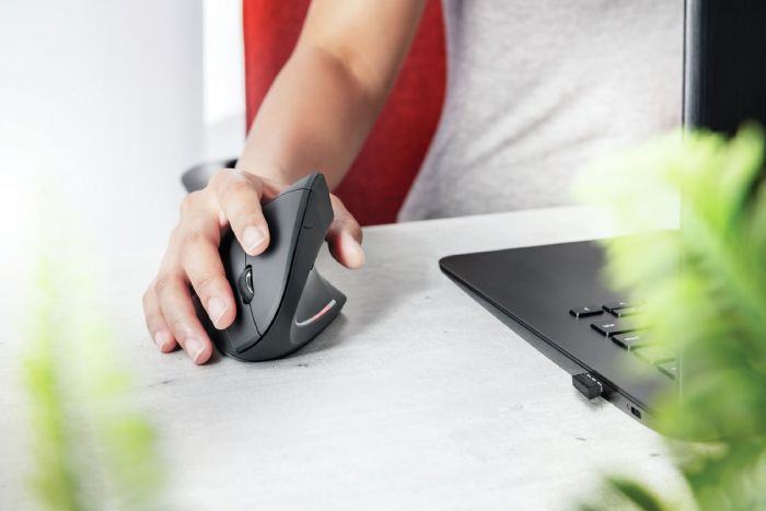 Миша Trust Verto Ergonomic, WL, чорний