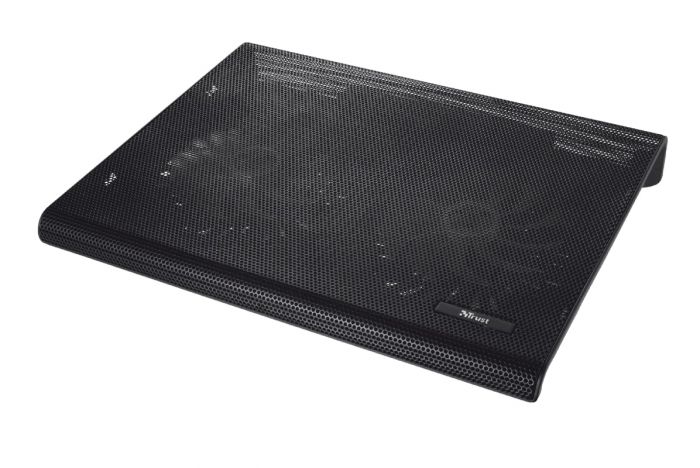 Підставка для ноутбука Trust Azul, до 17.3", 2xUSB-A, BLUE LED, чорний