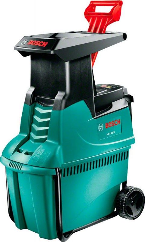 Подрібнювач садовий Bosch AXT 25 D 2500Вт 40мм 31.3кг фреза низькошумний