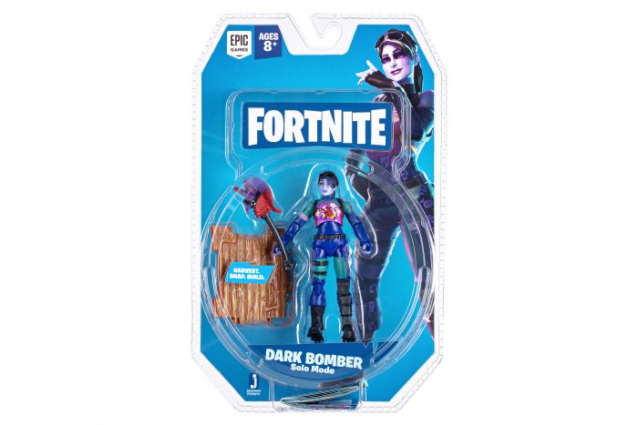 Колекційна фігурка Fortnite Solo Mode Dark Bomber, 10см Колекційна фігурка Fortnite Solo Mode Dark Bomber, 10см