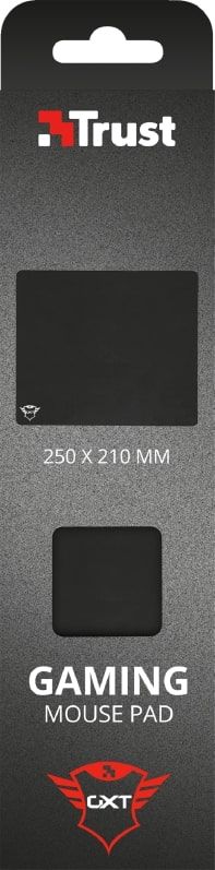 Ігрова поверхня Trust GXT 752, M (250x210x3мм), чорний