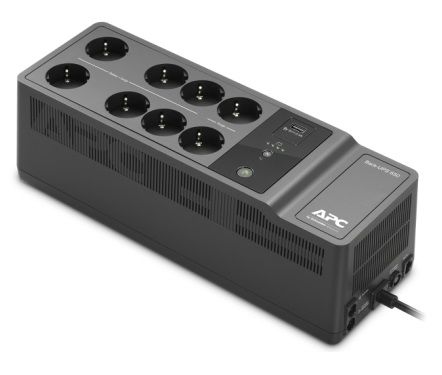 Джерело безперебійного живлення APC Back-UPS 850VA/520W, USB charging port, USB, 6+2 Schuko