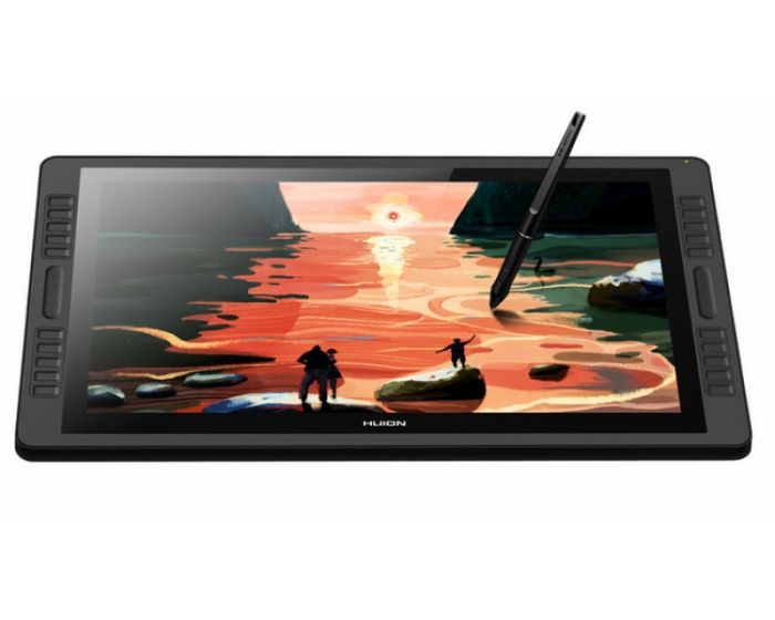 Графічний монітор Huion 21,5" Kamvas Pro 22, DP/USB-А/HDMI, чорний