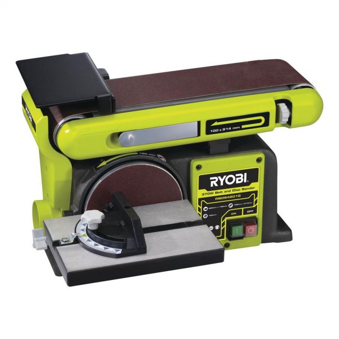 Верстак шліфувальний Ryobi RBDS4601G 375Вт 100х914 2850об/хв 18.5кг