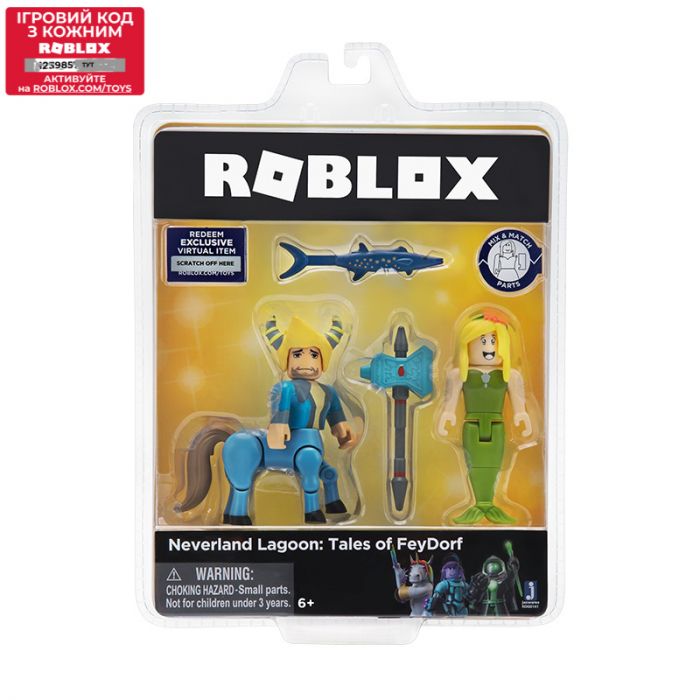 Ігровий набір Roblox Game Packs Neverland Lagoon: Tales of FeyDorf Ігровий набір Roblox Game Packs Neverland Lagoon: Tales of FeyDorf