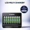 Зарядний пристрій Varta LCD Multi Charger PLUS АА/АААх8 Зарядний пристрій Varta LCD Multi Charger PLUS АА/АААх8
