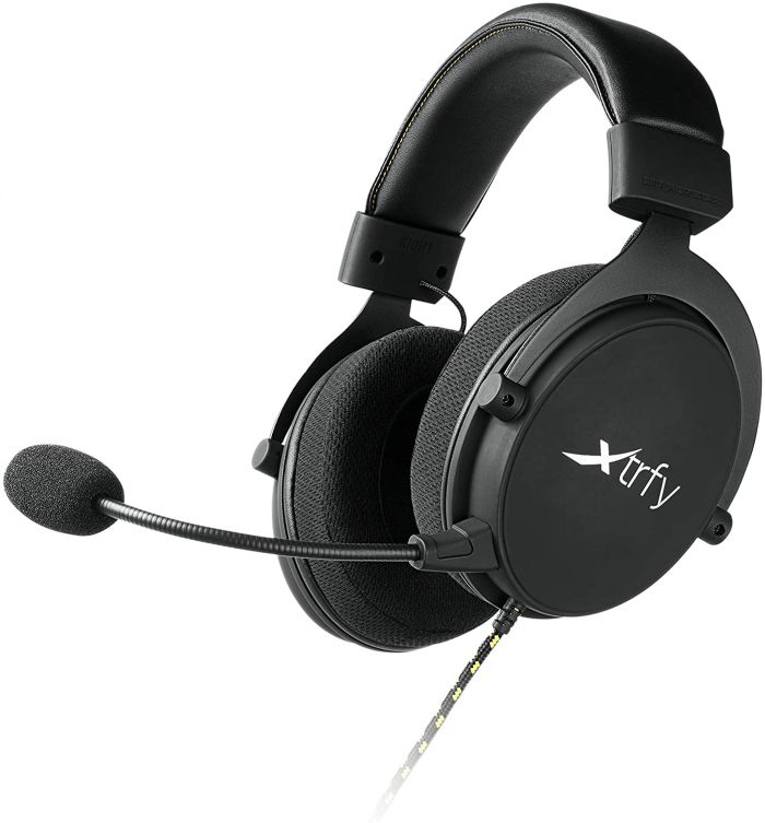 Ігрова гарнітура Xtrfy H2 (3.5mm/USB), Black