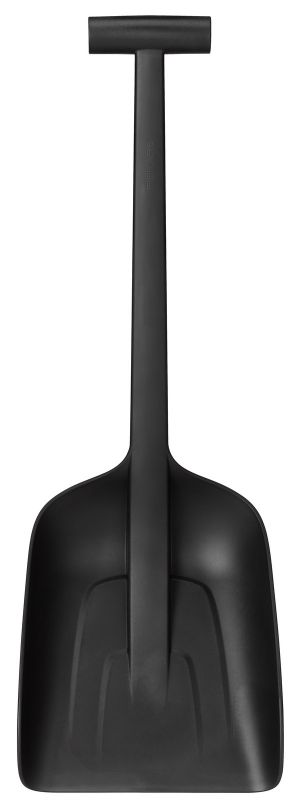 Лопата для снігу Fiskars Solid Shovel, автомобільна, композитна, 63см, 0.5кг