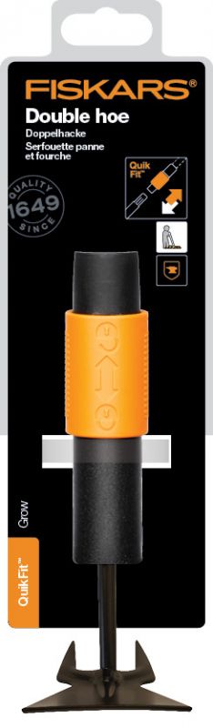 Сапа-насадка Fiskars QuikFit 18,7см, 205г, подвійна