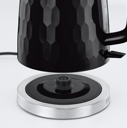 Електрочайник Russell Hobbs Honeycomb 1.7л, пластик, чорний