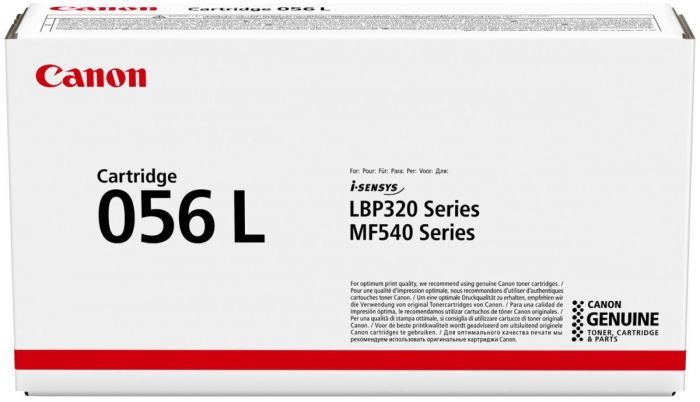 Картридж Canon 056L LBP325X/MF542/MF543 Black (5100 стор)
