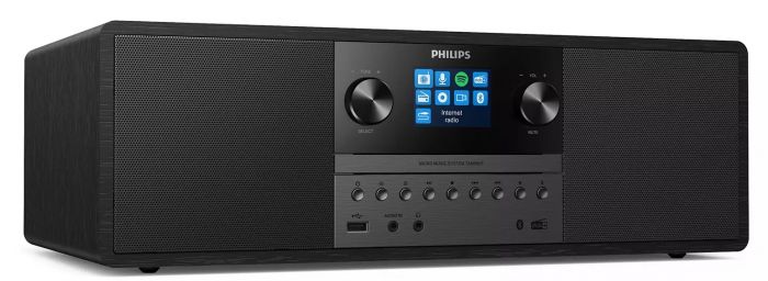 Мікросистема Philips TAM6805 2.0, 50Вт, Spotify, LCD 2.4", FM/DAB+, MP3-CD, USB, Wireless