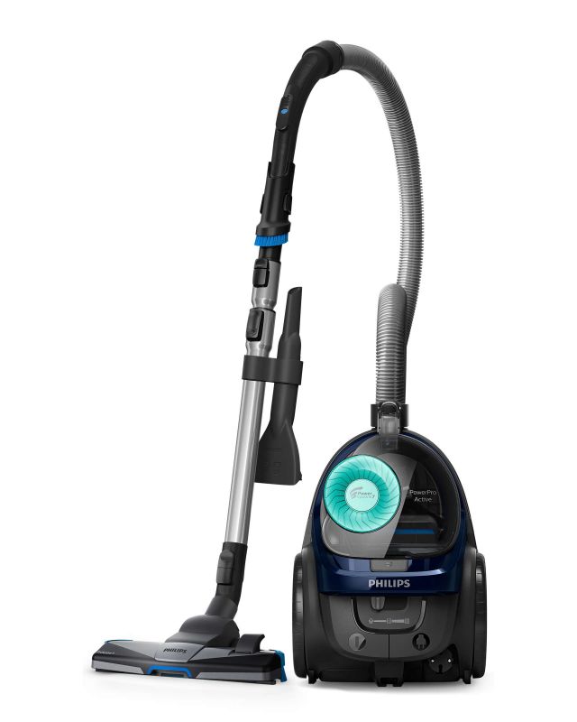 Пилосос Philips контейнерний 5000 series, 900Вт, конт пил -1,5л, НЕРА, турбощітка, синій