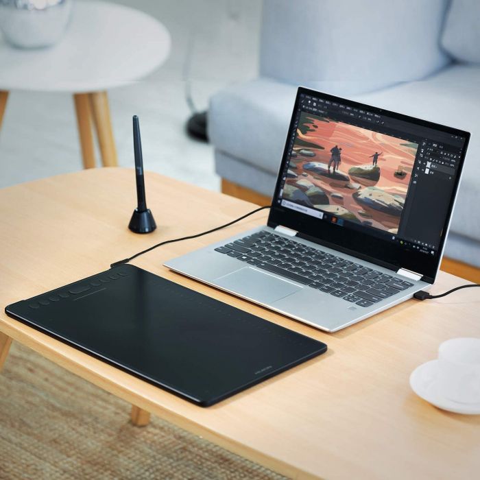 Графічний планшет Huion 11"x6.8" H1161, USB-C, чорний