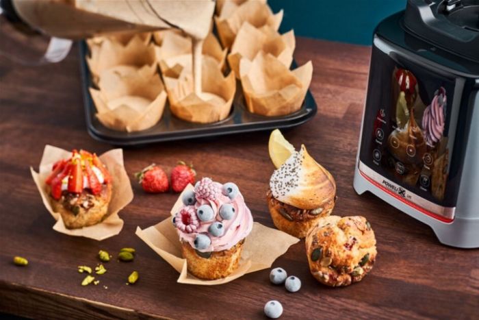 Блендер Tefal стаціонарний InfinyMix + 1600Вт, чаша-1750мл, стакан 600мл, сріблясто-чорний