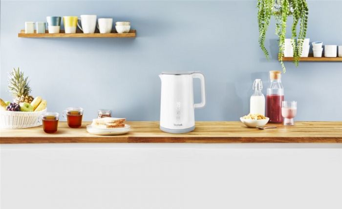 Електрочайник Tefal Sense kettle 1.7л, Strix, з подвійними стінками, 5 темп.реж, чорний