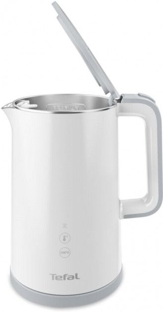 Електрочайник Tefal Sense kettle 1.7л, Strix, з подвійними стінками, 5 темп.реж, чорний