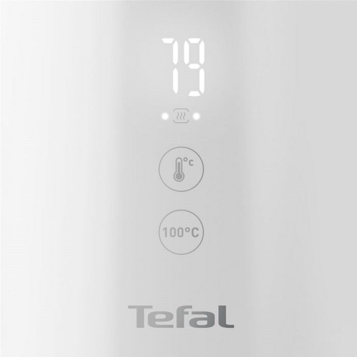 Електрочайник Tefal Sense kettle 1.7л, Strix, з подвійними стінками, 5 темп.реж, чорний