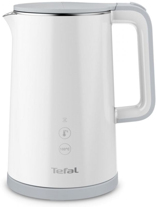 Електрочайник Tefal Sense kettle 1.7л, Strix, з подвійними стінками, 5 темп.реж, чорний