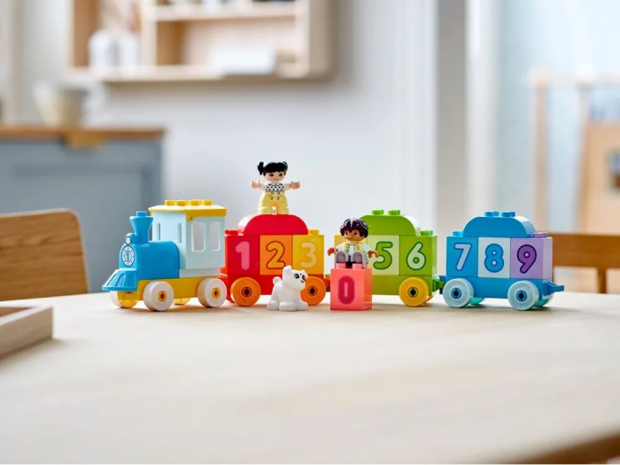 Конструктор LEGO DUPLO Потяг із цифрами – вчимося рахувати