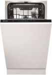 Посудомийна машина Gorenje вбудовувана, 11компл., E , 45см, 3й кошик, білий