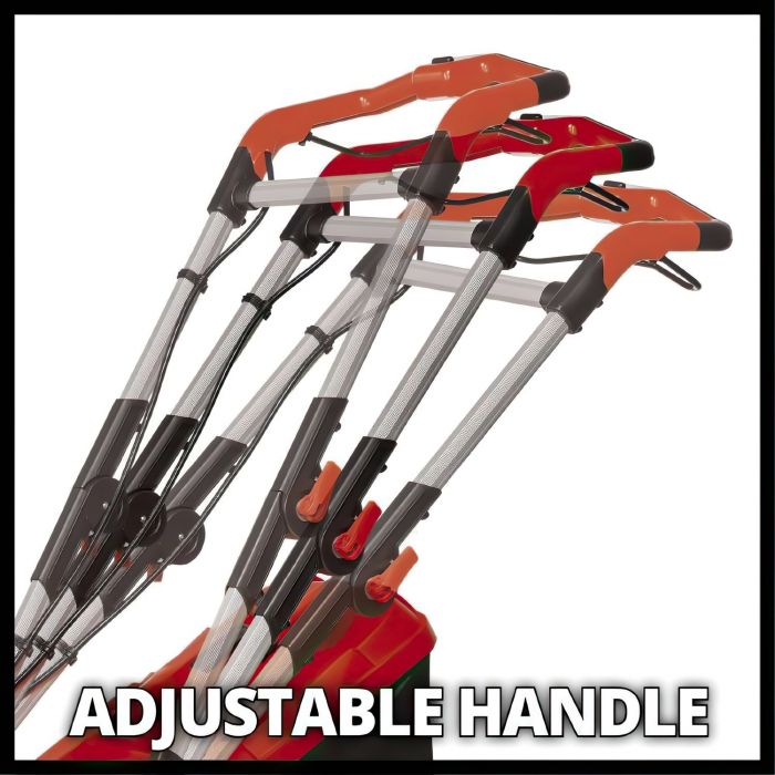 Газонокосарка акумуляторна Einhell PXC GE-CM 36/34-1 Li 36В(18+18) 33см 30л 20-65мм 11.9кг (без АКБ та ЗП)