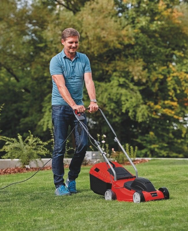 Газонокосарка мережева Einhell PXCGC-EM 1032 1000Вт 32см 30л 20-60мм 9.2кг