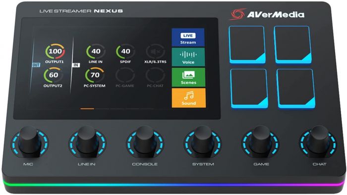 Пульт керування трансляцією AVerMedia Live Streamer NEXUS AX310 Black