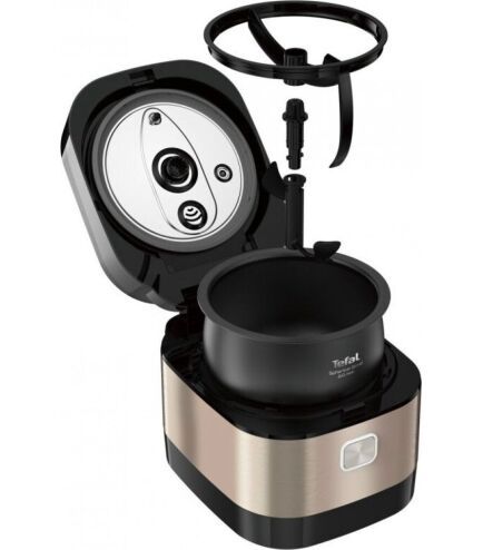 Мультиварка Tefal MultiCook&Stir, 1200Вт, чаша-5л, електронне керув., пластик, чорно-бронзовий