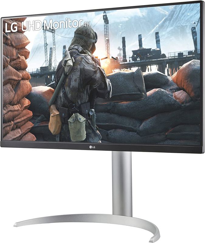 Монітор LG 27" 27UP650-W 2xHDMI, DP, Audio, IPS, 3840x2160, DCI-P3 95%, FreeSync, Pivot, HDR400