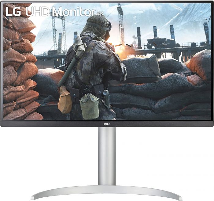 Монітор LG 27" 27UP650-W 2xHDMI, DP, Audio, IPS, 3840x2160, DCI-P3 95%, FreeSync, Pivot, HDR400