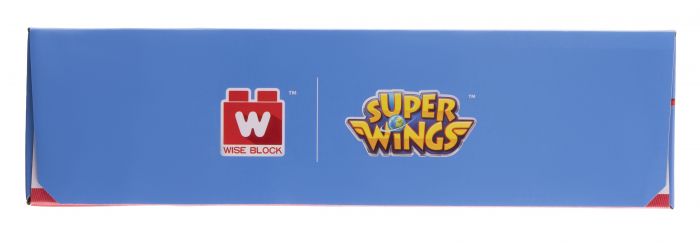 Конструктор-трансформер Super Wings Small Blocks 2в1 Buildable Transforming Vehicle Джетт (Jett)