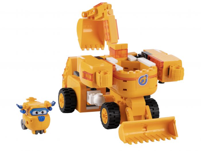 Конструктор-трансформер Super Wings Small Blocks 2в1 Buildable Transforming Vehicle Донні (Donnie)