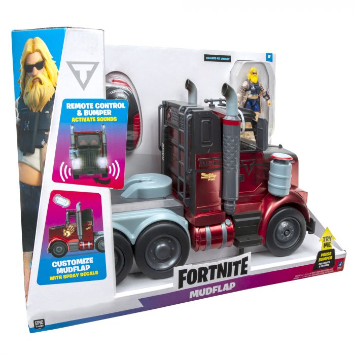 Машинка на р/к Fortnite Deluxe Feature Vehicle RC Mudflap, Relaxed Fit Jonesy