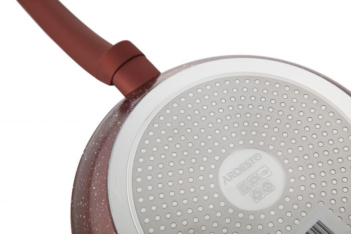 Сковорода ARDESTO Gemini Molise, 26см, алюміній, червоний