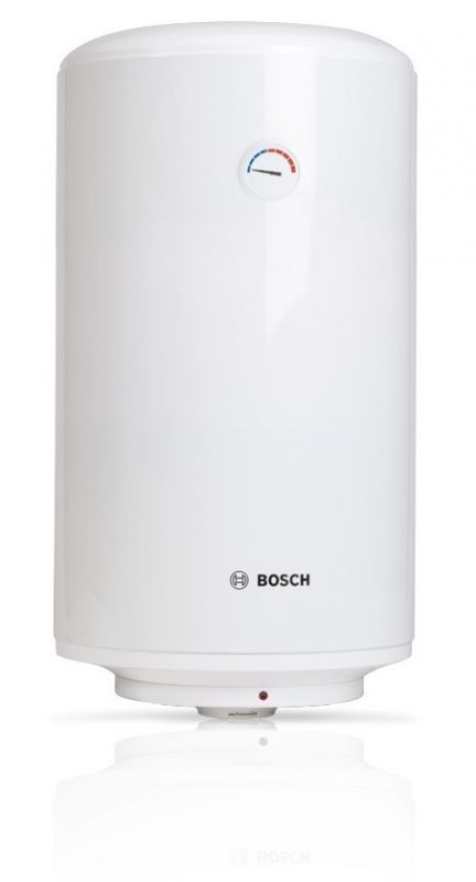 Водонагрівач електр. BOSCH круглий Tronic 2000, 120л, 2кВт, мех. кер-ння, C, білий