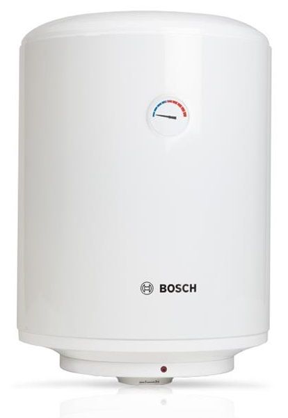 Водонагрівач електр. BOSCH круглий Tronic 2000, 50л, 1,5кВт, мех. кер-ння, C, білий