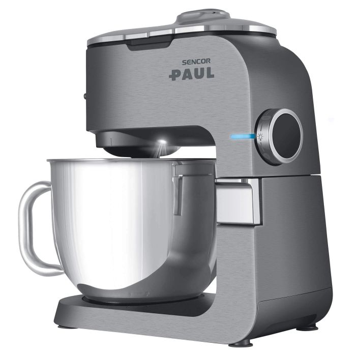 Кухонна машина Sencor Paul 1500Вт, чаша-метал, корпус-метал/пластик, насадок-19, метал