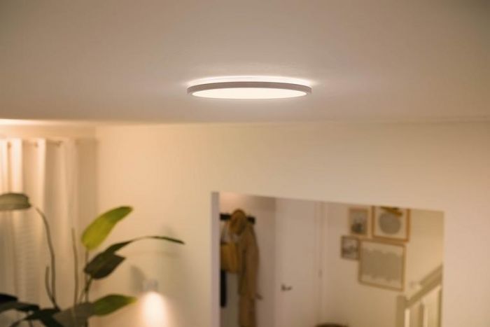 Світильник стельовий розумний WiZ SuperSlim Ceiling, 16W, 1500lm, 29,2см, 2700-6500K, Wi-Fi, білий