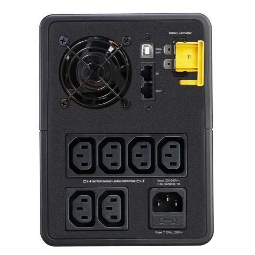 Джерело безперебійного живлення APC Back-UPS 1600VA/900W, USB, 6xC13