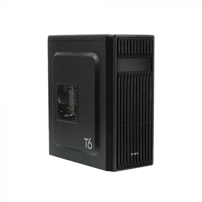 Корпус Zalman T6 без БЖ, 1xUSB3.0, 2xUSB2.0, 1x120мм, VGA 280мм, ATX, чорний