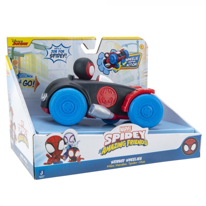 Машинка інерційна Spidey Pull Back Vehicle Майлз Моралес (Miles Morales)