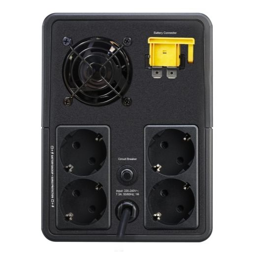 Джерело безперебійного живлення APC Easy UPS 1600VA/900W, 4xSchuko